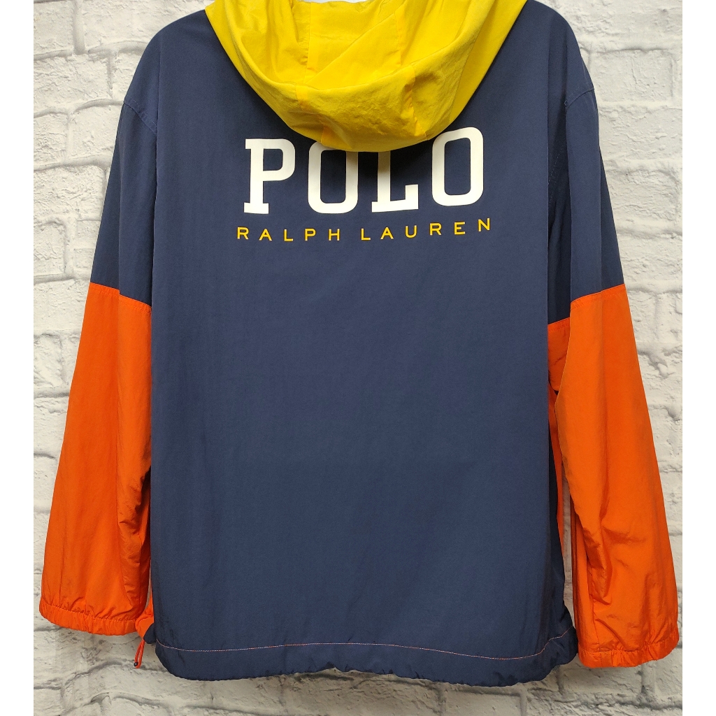 Polo Ralph Lauren Performance Colorblock Hooded Jacket M